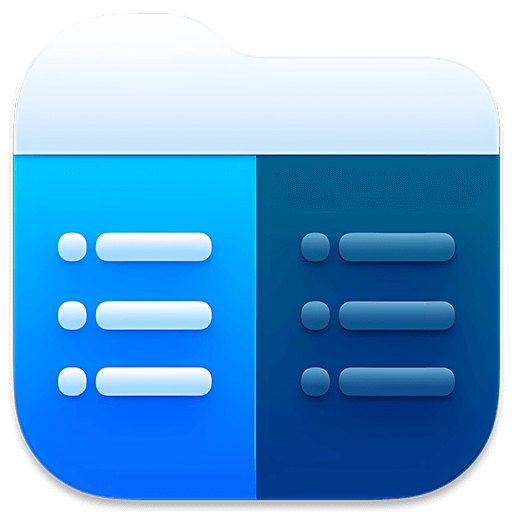 Commander One Mac dual pane file manager